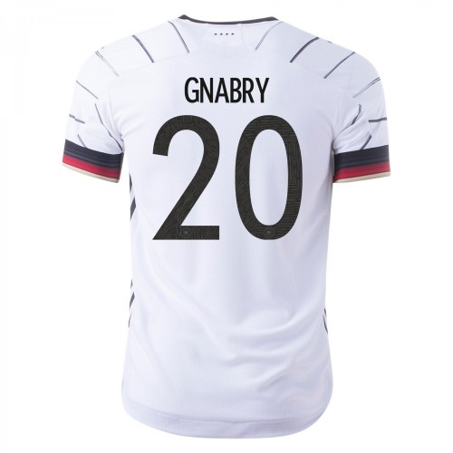 Njemačka Dres SERGE GNABRY 20 Domaći Euro 2020 Kratkih Rukava Njemačka Dres SERGE GNABRY 20 Domaći Euro 2020 Kratkih Rukava